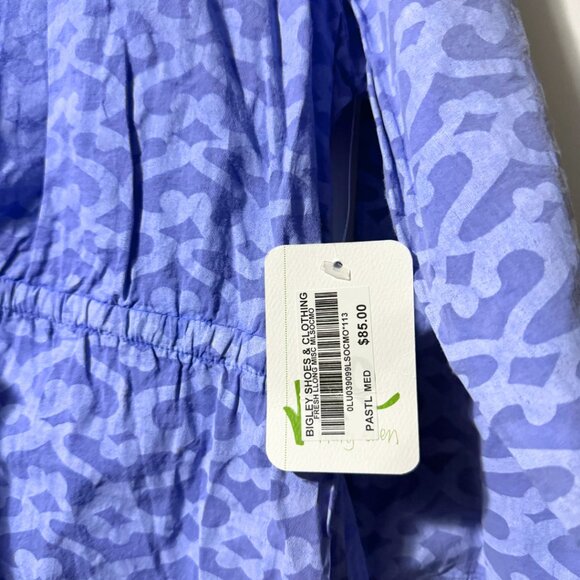 Fresh Produce Women’s “Moroccan Oceanside” Blue Cotton Tunic – M/LG – NWT - Picture 3 of 8